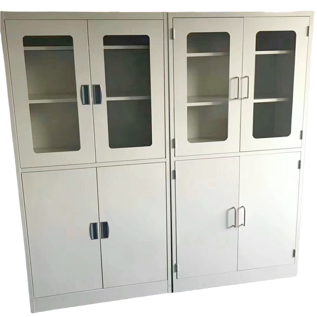 All Steel Medical Cupboard Lab Medicine Storage Cabinet